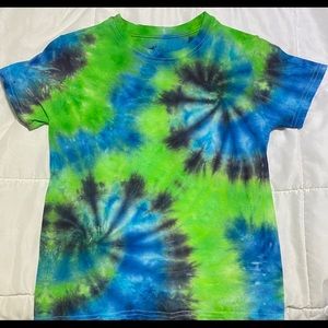 TieDye kids T-shirts handmade by me